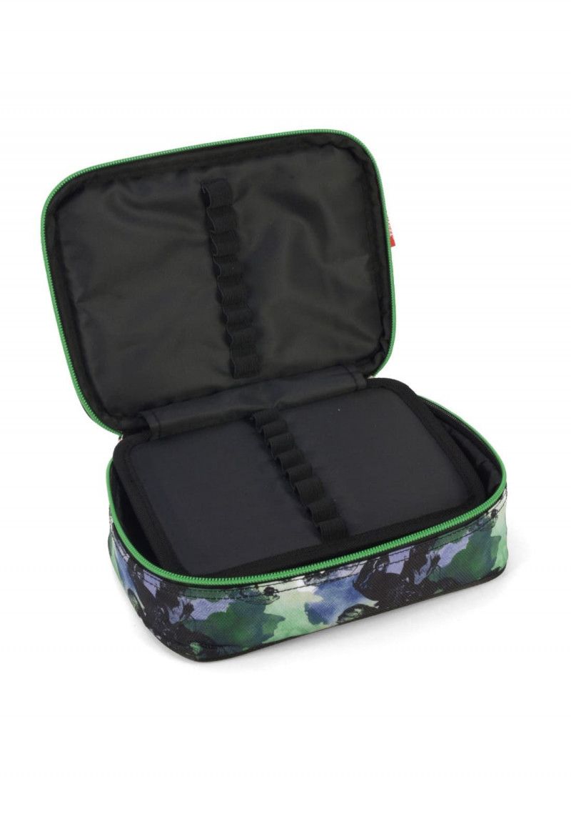 ESTOJO BOX AVENGERS VERDE LUXCEL - REF. EI39594AG-VD - 1 UNIDADE