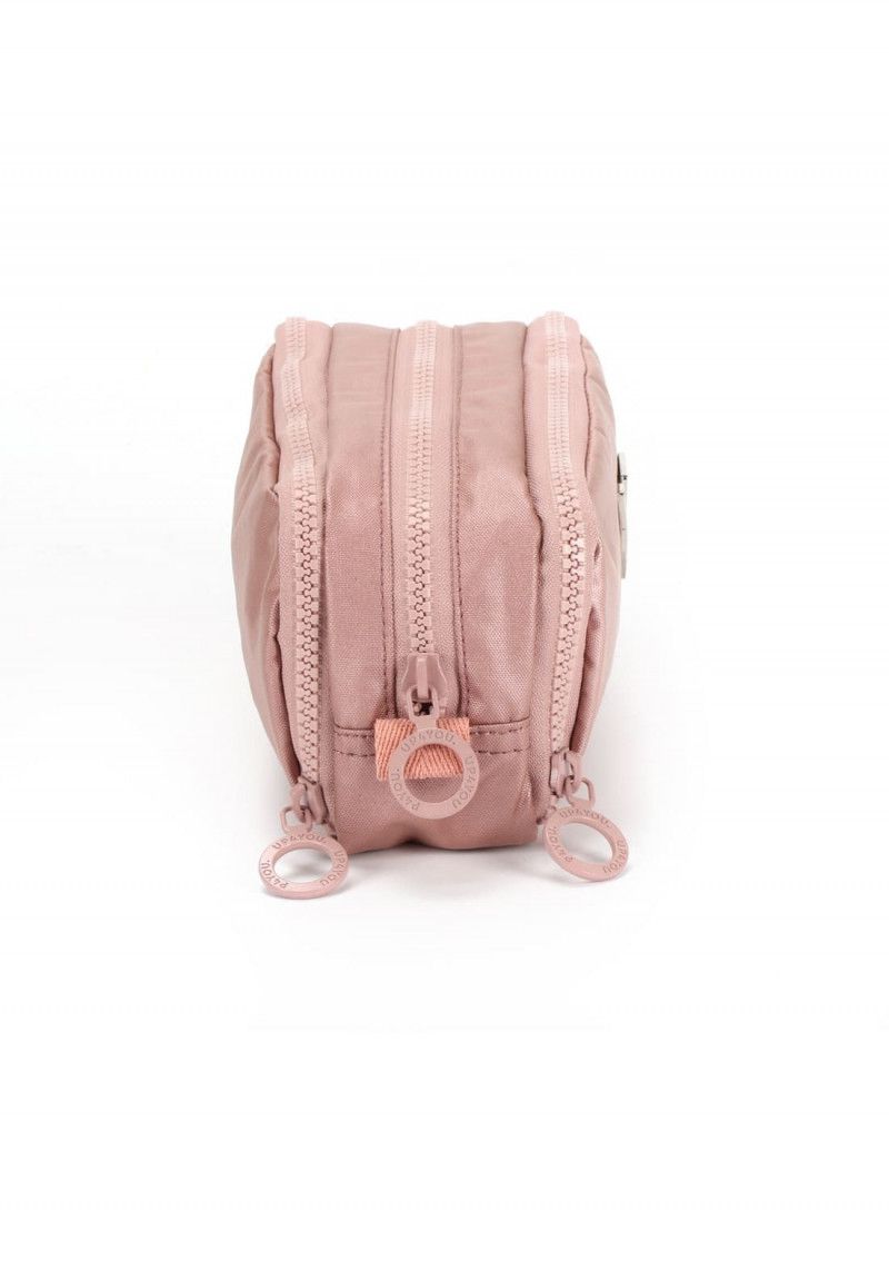 ESTOJO TRIPLO CRINKLE OURO ROSA LUXCEL - REF. ET47247UP-OUR - 1 UNIDADE