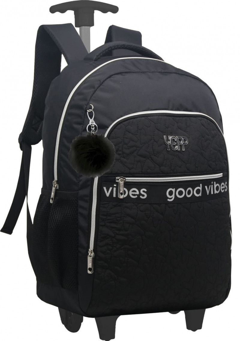 MOCHILETE GOOD VIBES MF8155-C YEPP - REF. PRETO - 1 UNIDADE