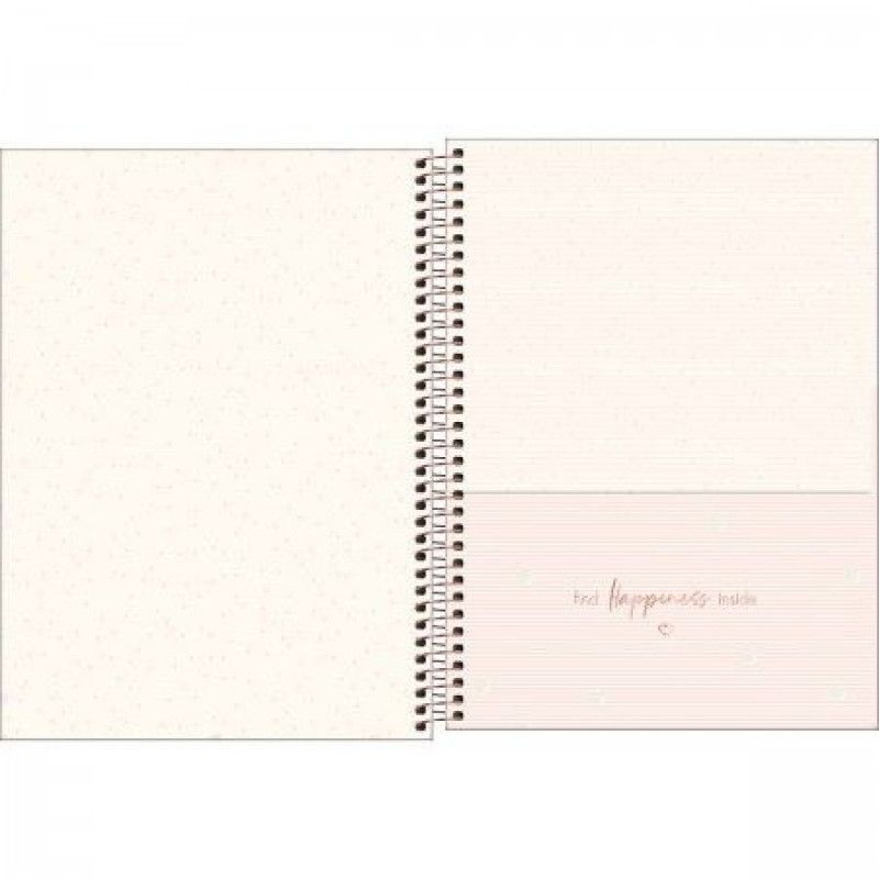 CADERNO 1 MATERIA CAPA DURA 80FL SOHO TILIBRA - REF. 34075 - PACOTE COM 4 UNIDADES