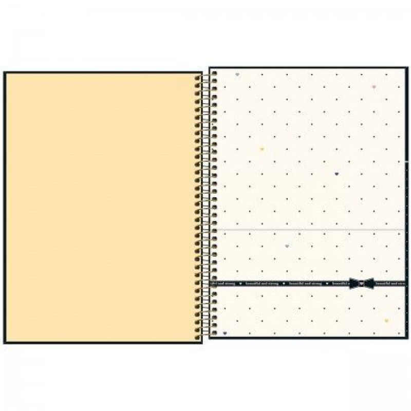 CADERNO 1 MATERIA CAPA DURA 80FL WEST VILLAGE TILIBRA - REF. 34079 - PACOTE COM 4 UNIDADES