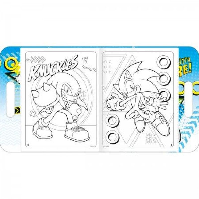 BLOCO DE ATIVIDADES LIVRO MALETA SONIC TILIBRA - REF. 34910 - PACOTE COM 5 UNIDADES