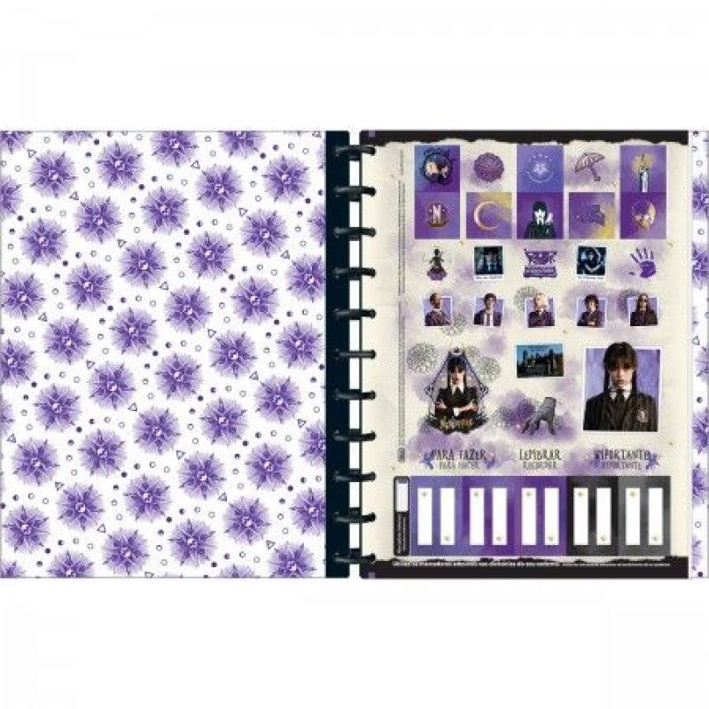 CADERNO 10 MATERIAS INTELIGENTE DISCO CONNECT WANDINHA TILIBRA - REF. 34935 - 1 UNIDADES