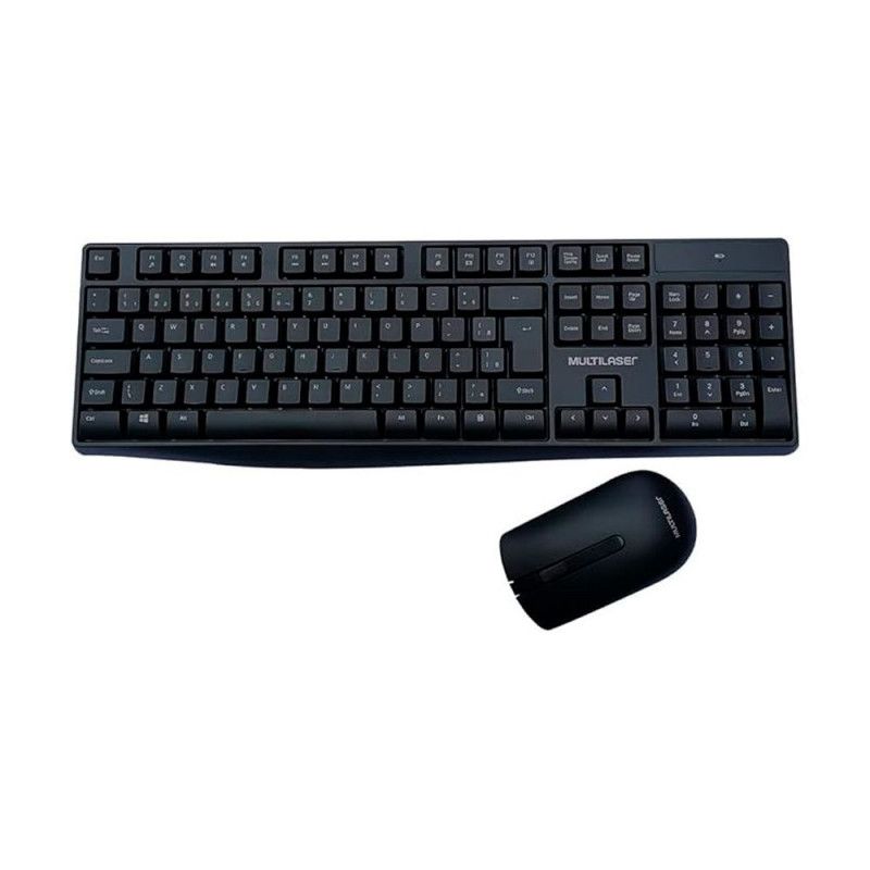 TECLADO E MOUSE COMBO SEM FIO SLIM TC270 MULTI - REF. TC270 - 1 UNIDADE