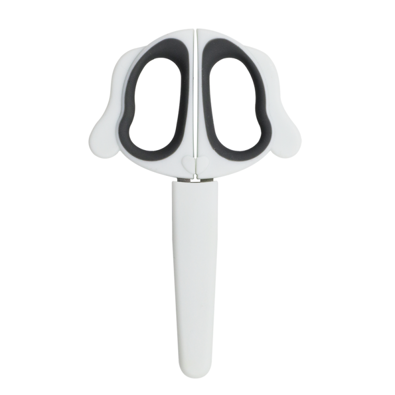 TESOURA ESCOLAR 13CM PETS COM PROTETOR LEO E LEO - REF. 72003 - CAIXA COM 24 UNIDADES
