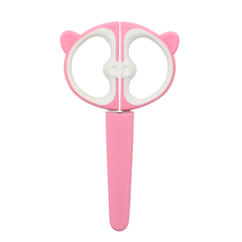 TESOURA ESCOLAR 13CM PETS COM PROTETOR LEO E LEO - REF. 72003 - CAIXA COM 24 UNIDADES