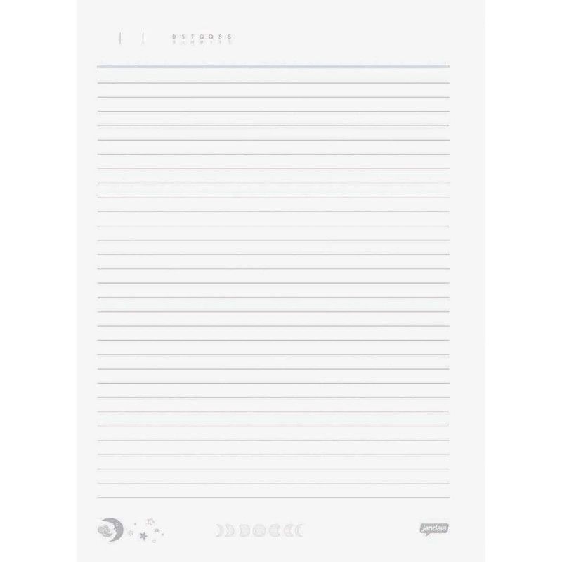 CADERNO 1 MATERIA CAPA DURA 80FL MYSTIC JANDAIA - REF. 69020-24 - PACOTE COM 4 UNIDADES