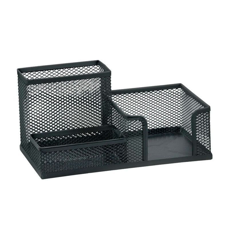 PORTA CANETA/CLIPES/LEMBRETE ARAMADO BRW PRETO - REF. OR5121 PTO - 1 UNIDADE
