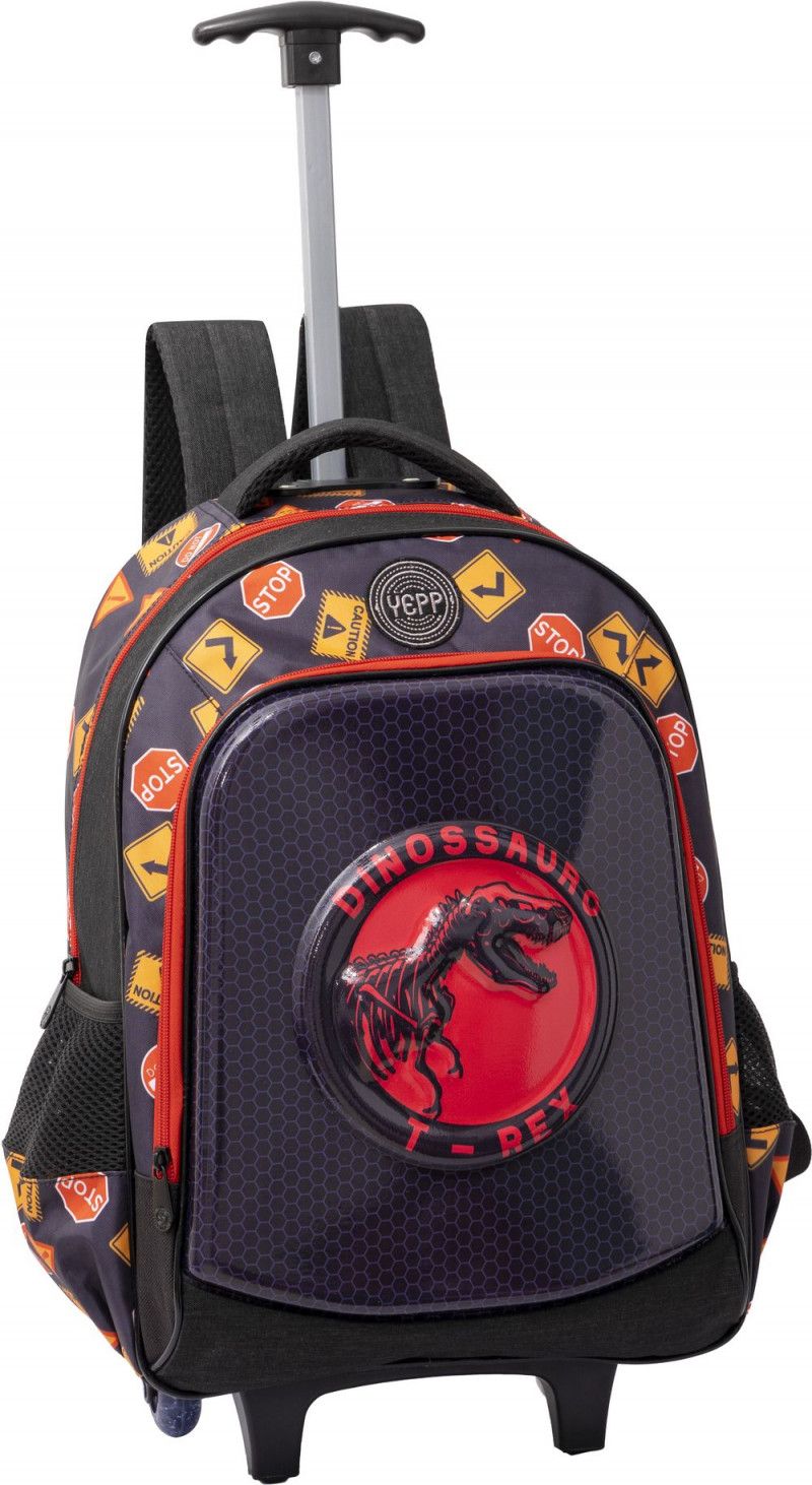 MOCHILETE DINOSSAURO MIM6344-C YEPP VERMELHO - 1 UNIDADE