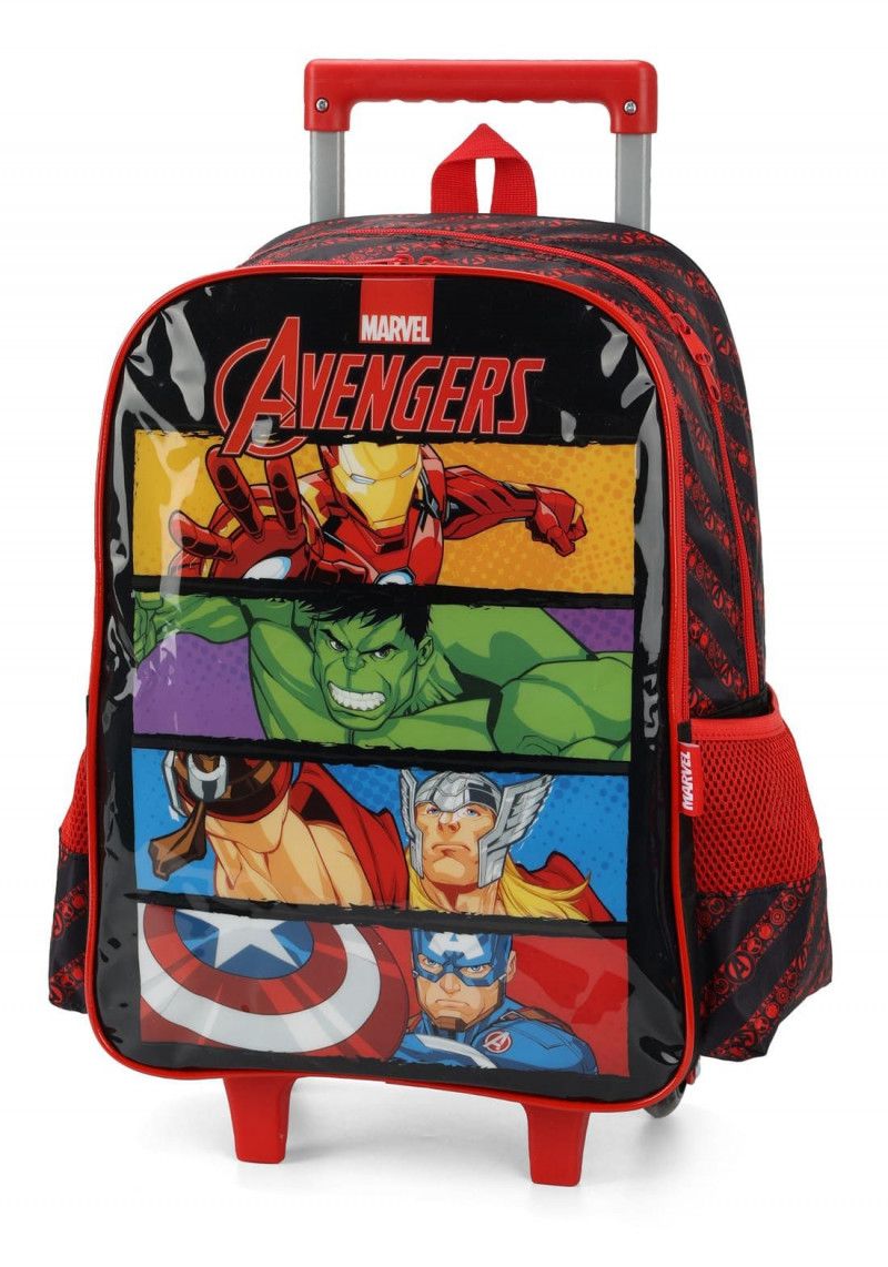 MOCHILETE AVENGERS VERMELHO LUXCEL - REF. IC39522AG-VM - 1 UNIDADE