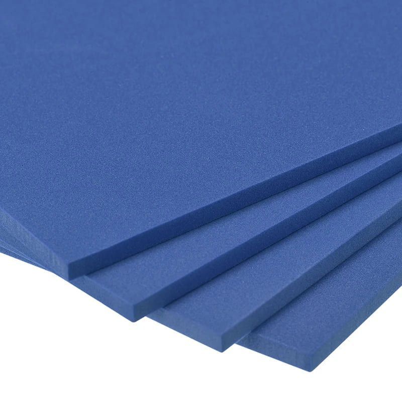 PLACA EVA 60X40CM  LISO 5MM HAITI AZUL ROYAL - PACOTE COM 5 UNIDADES