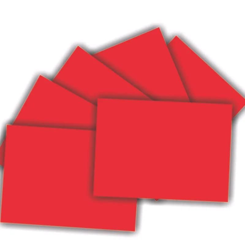 PLACA EVA 60X40CM  LISO 5MM HAITI VERMELHO - PACOTE COM 5 UNIDADES