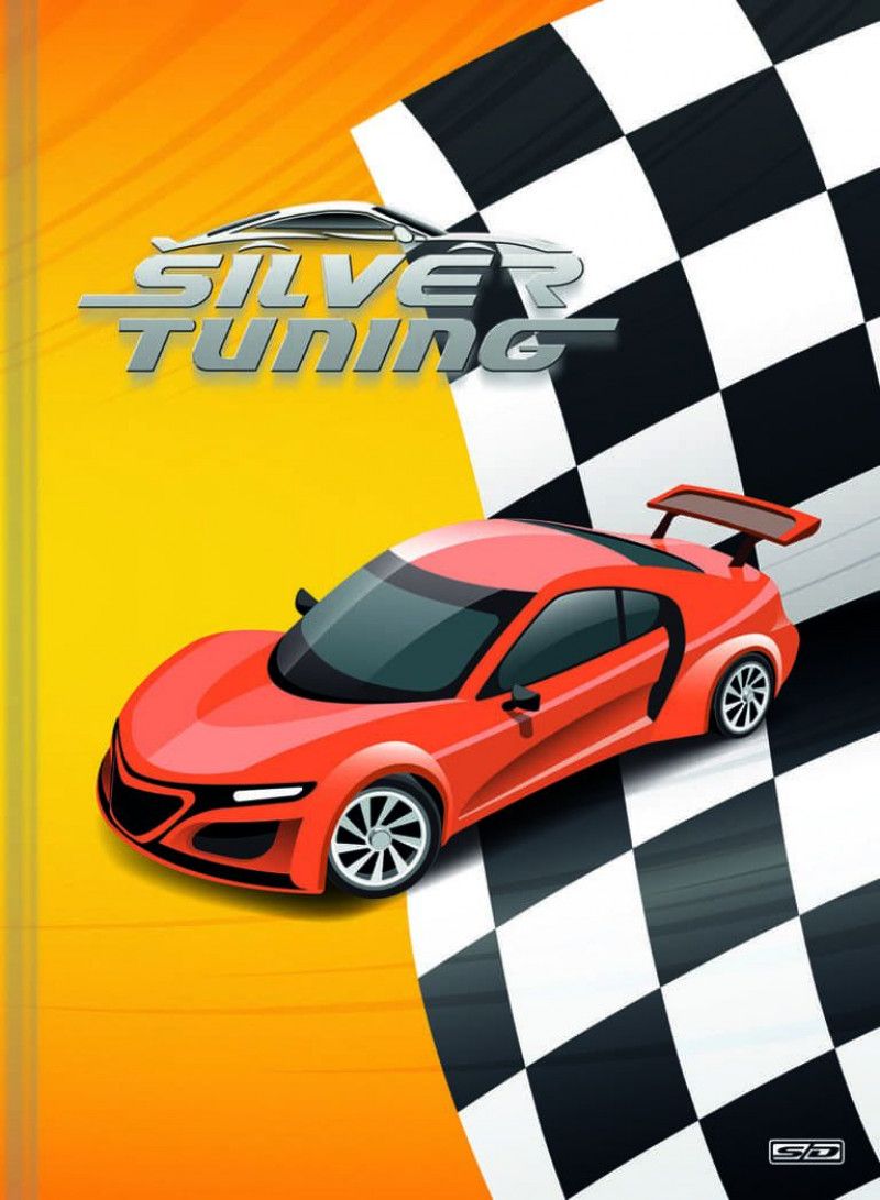 CADERNO BROCHURAO CAPA DURA 48FL SILVER TUNING SAO DOMINGOS - REF. 10425 - PACOTE COM 10 UNIDADES