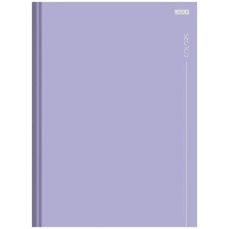 CADERNO BROCHURA 1/4 CCAPA DURA 80FL COLORS SAO DOMINGOS - REF. 10491 - PACOTE COM 5 UNIDADES