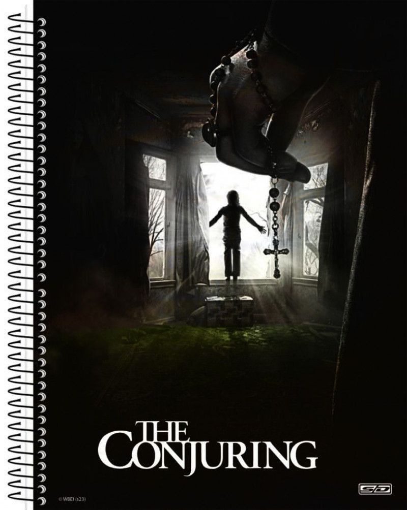 CADERNO 1 MATERIA CAPA DURA 80FL HORROR SAO DOMINGOS - REF. 10541 - PACOTE COM 4 UNIDADES