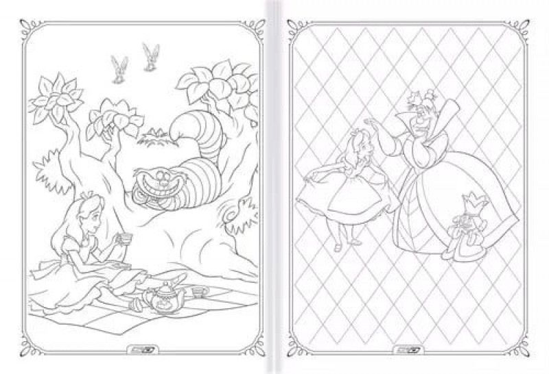 LIVRO DE ATIVIDADES PARA COLORIR ALICE 8 FL SAO DOMINGOS - REF. 10525 - PACOTE COM 20 UNIDADES