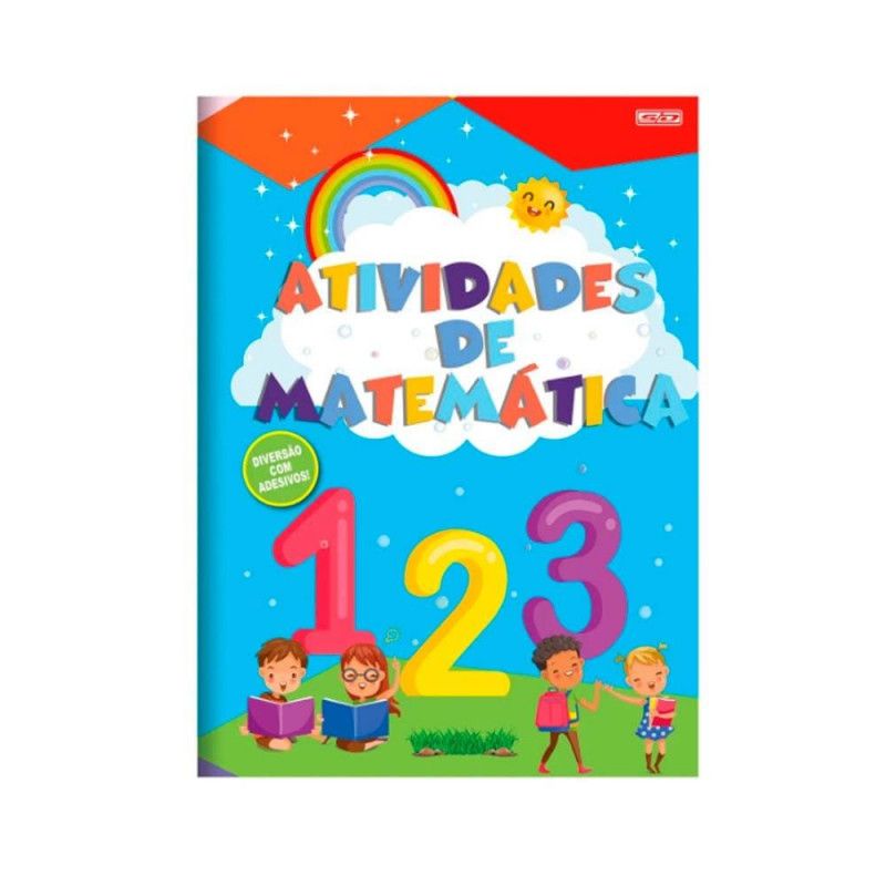LIVRO DE ATIVIDADES MATEMATICA 16FL SAO DOMINGOS - REF. 10533 - PACOTE COM 10 UNIDADES