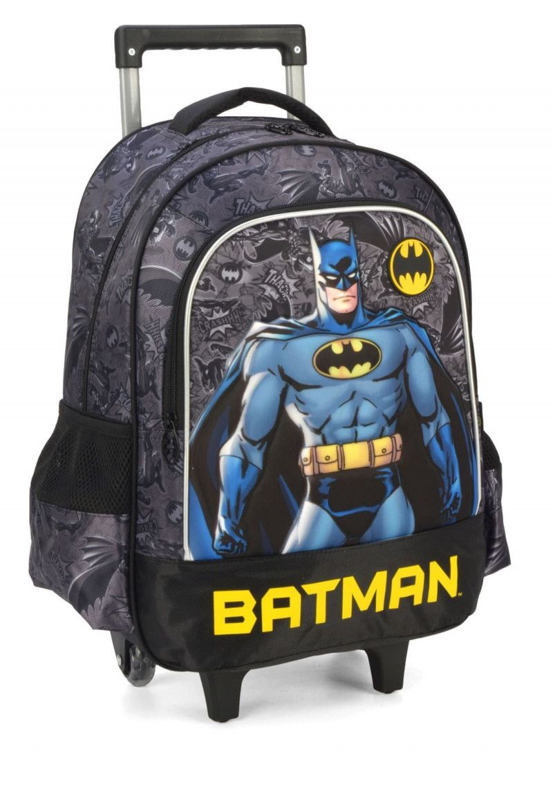 MOCHILETE BATMAN PRETO LUXCEL - REF. IC39272BM-PTO - 1 UNIDADE