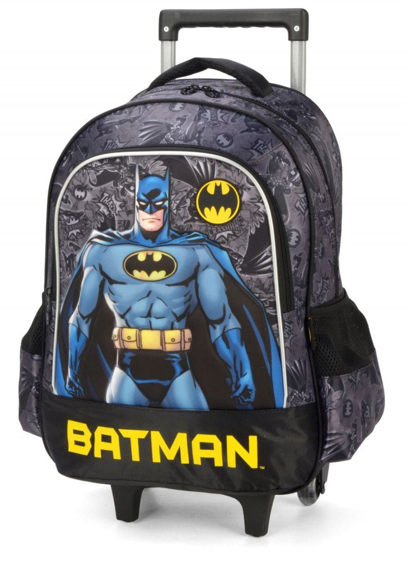 MOCHILETE BATMAN PRETO LUXCEL - REF. IC39272BM-PTO - 1 UNIDADE