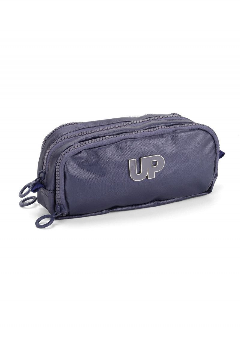 ESTOJO TRIPLO CRINKLE METALIZADO AZUL LUXCEL - REF. ET47247UP-AZ - 1 UNIDADE