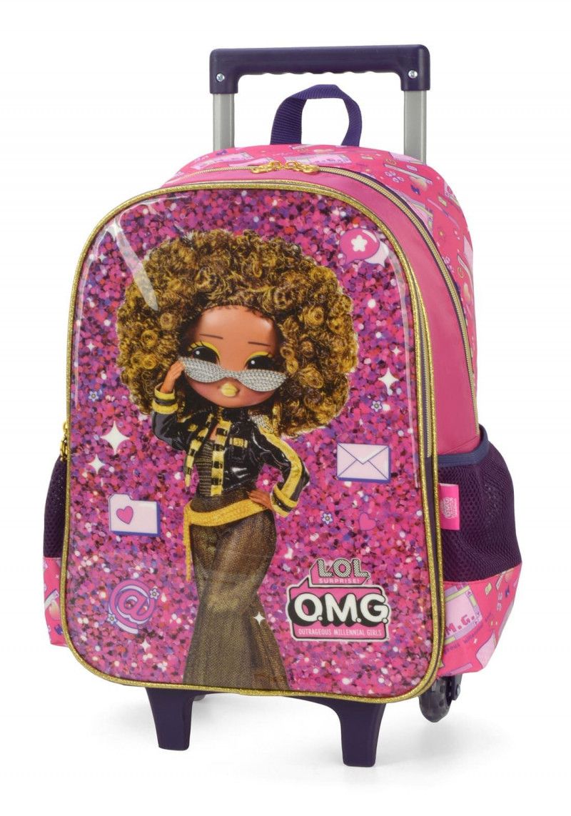 MOCHILETE L.O.L PINK LUXCEL - REF. IC39832OG-PK - 1 UNIDADE