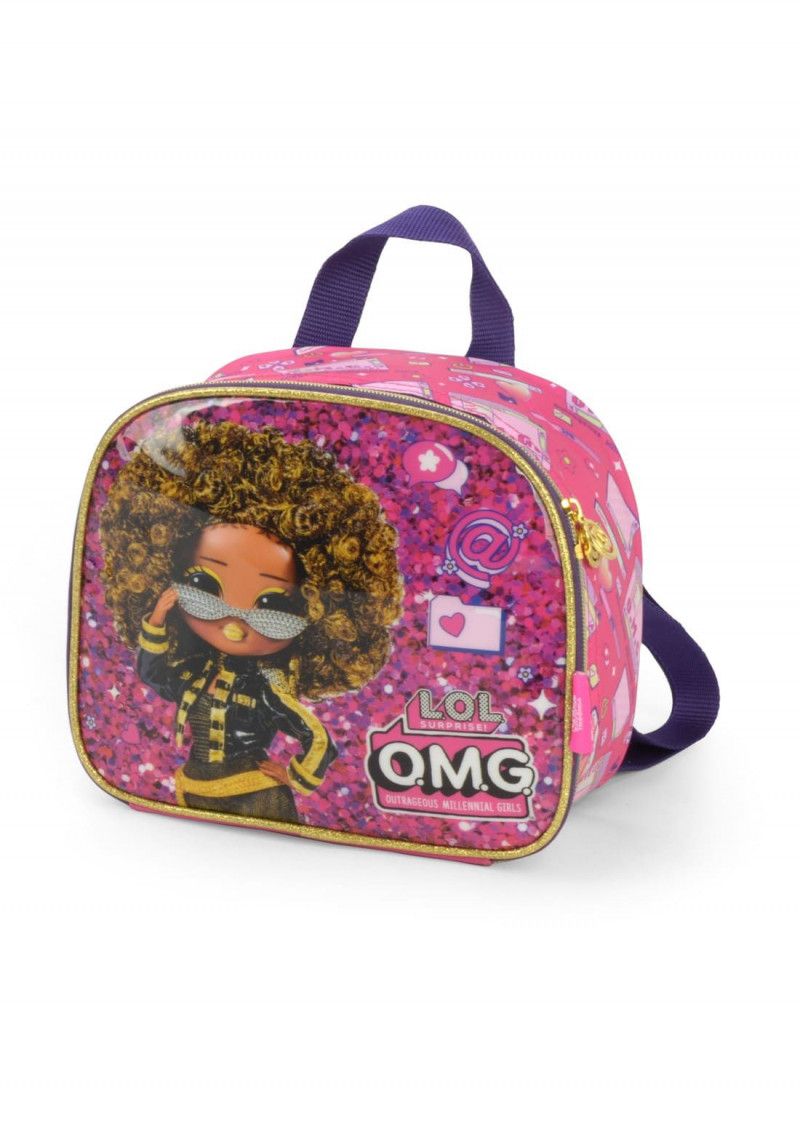 LANCHEIRA DE COSTAS L.O.L PINK LUXCEL - REF. LA39833OG-PK - 1 UNIDADE