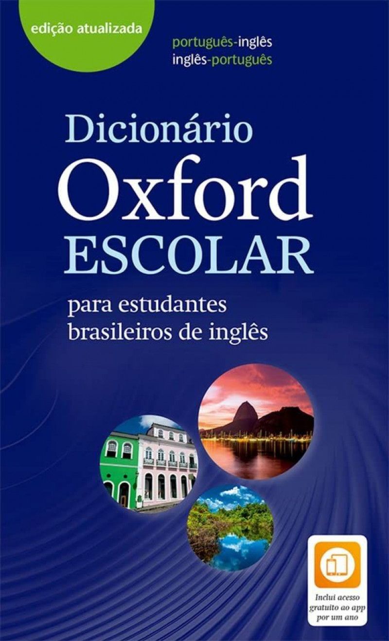 DICIONARIO DE INGLES/PORTUGUES DE OXFORD - REF. 2320 - 1 UNIDADE