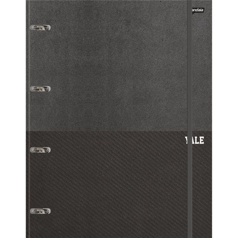 FICHARIO UNIVERSITARIO 4 ARGOLAS YALE COM ELSTICO JANDAIA - REF. 75019-77 - 1 UNIDADE