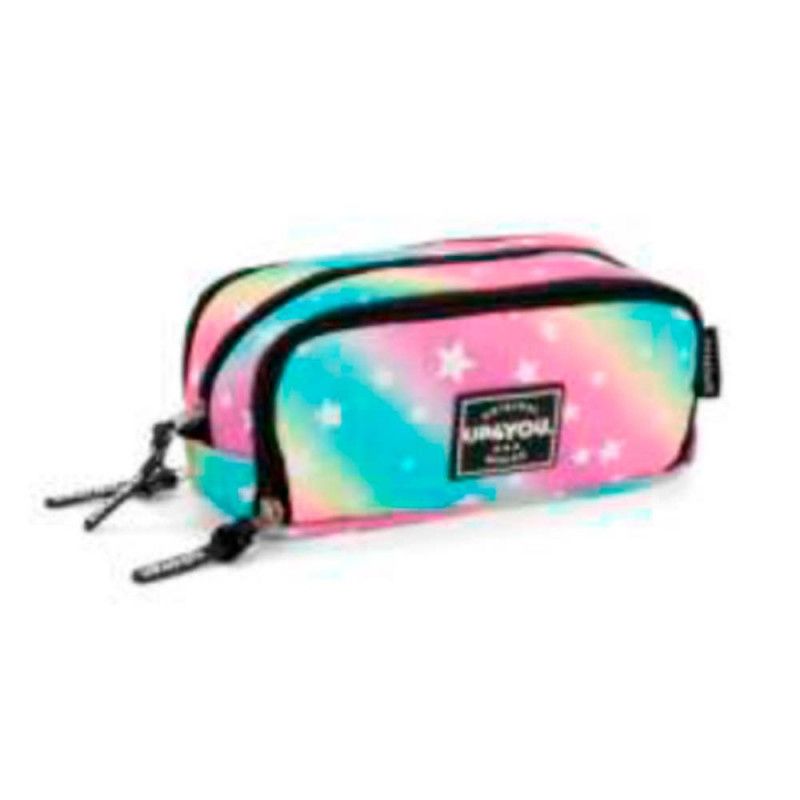 ESTOJO TRIPLO UP4YOU PINK LUXCEL - REF. ET55068UP-PK - 1 UNIDADE
