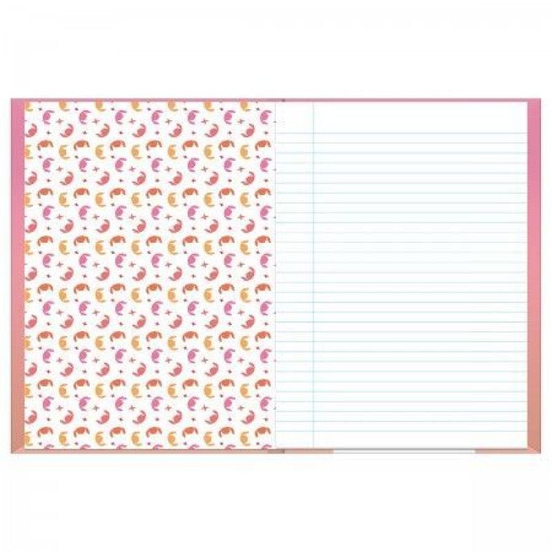 CADERNO BROCHURAO CAPA DURA 80FL STITCH FORONI - REF. 40.6526-2 - PACOTE COM 5 UNIDADES