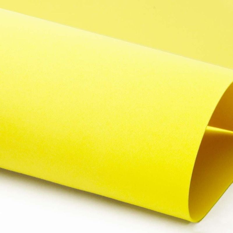 PLACA EVA 60X40CM LISO MAKE+ AMARELO - REF. 9711 - PACOTE COM 10 UNIDADES
