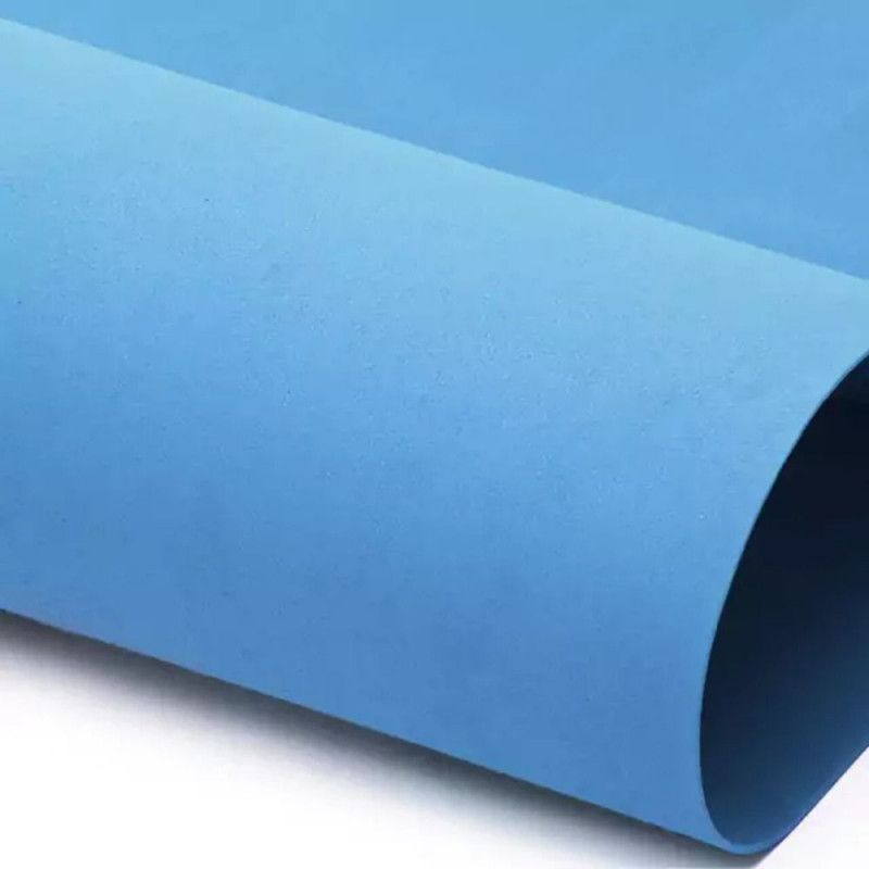 PLACA EVA 60X40CM LISO MAKE+ AZUL CLARO - REF. 9708 - PACOTE COM 10 UNIDADES