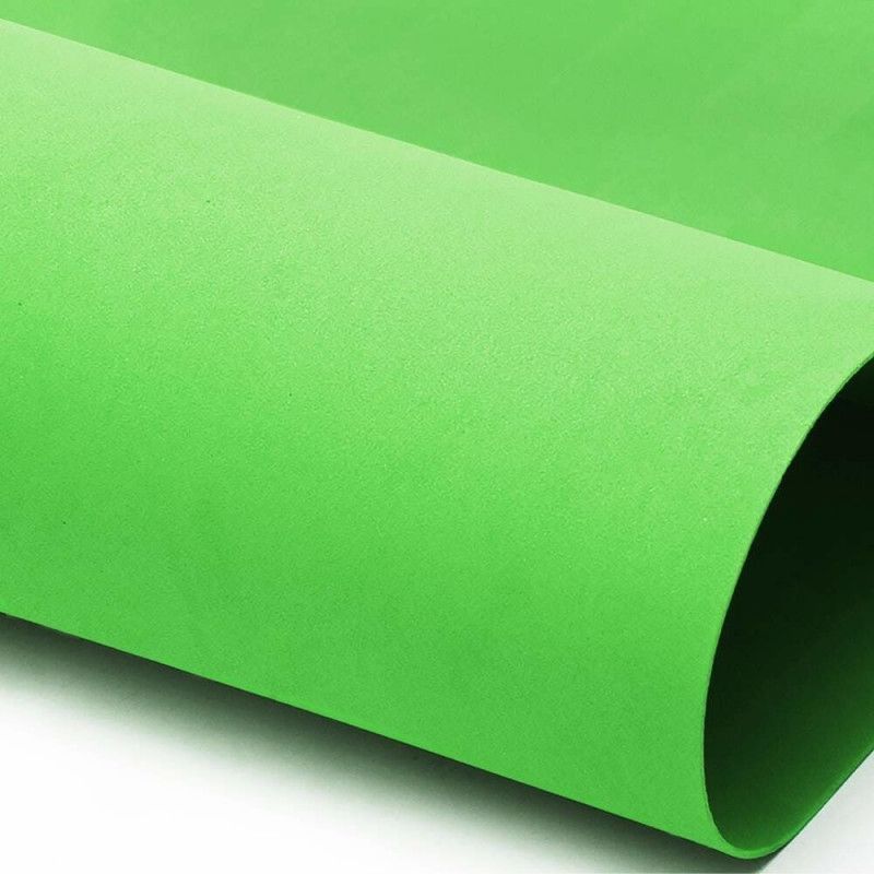 PLACA EVA 60X40CM LISO MAKE+ VERDE GRAMA - REF. 9717 - PACOTE COM 10 UNIDADES