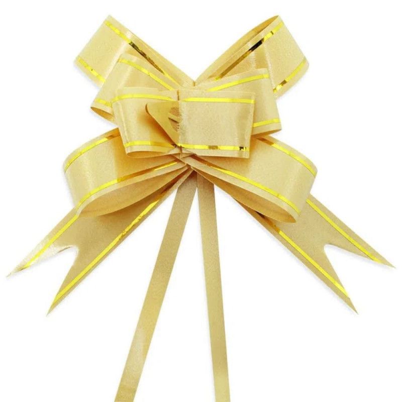 LACO PRONTO 17MM AMARELO/DOURADO MAKE+ - REF. 5203 - PACOTE COM 10 UNIDADES