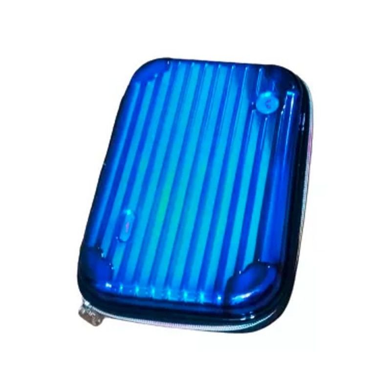 ESTOJO BOX RIGIDO EST12032 YEPP - AZUL ESCURO - 1 UNIDADE