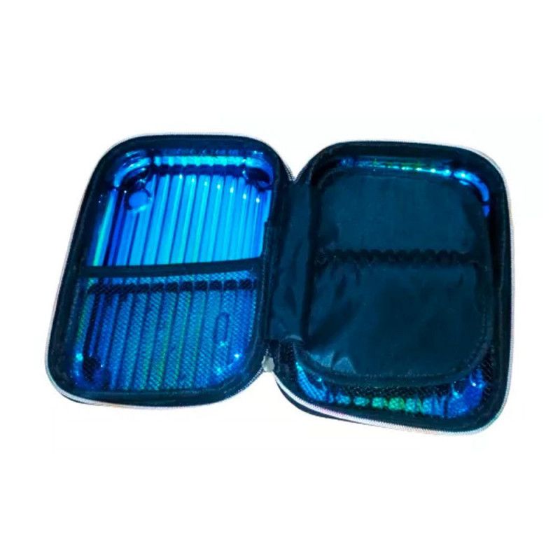 ESTOJO BOX RIGIDO EST12032 YEPP - AZUL ESCURO - 1 UNIDADE