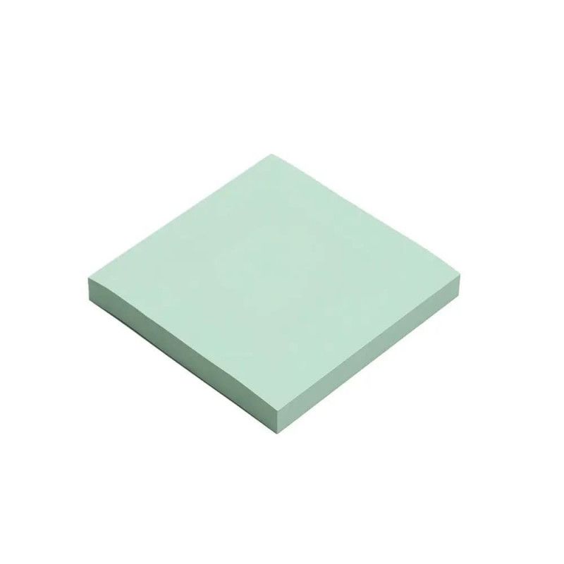 BLOCO ADESIVO 76X76MM 100 FOLHAS MENTA MAXPRINT - REF. 74000120 - 1 UNIDADE