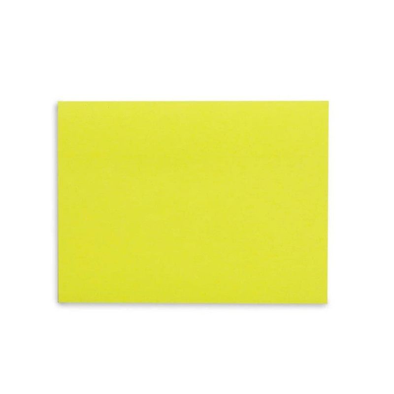 BLOCO ADESIVO 76x102MM 100 FOLHAS AMARELO NEON MAXPRINT - REF. 743397 - 1 UNIDADE