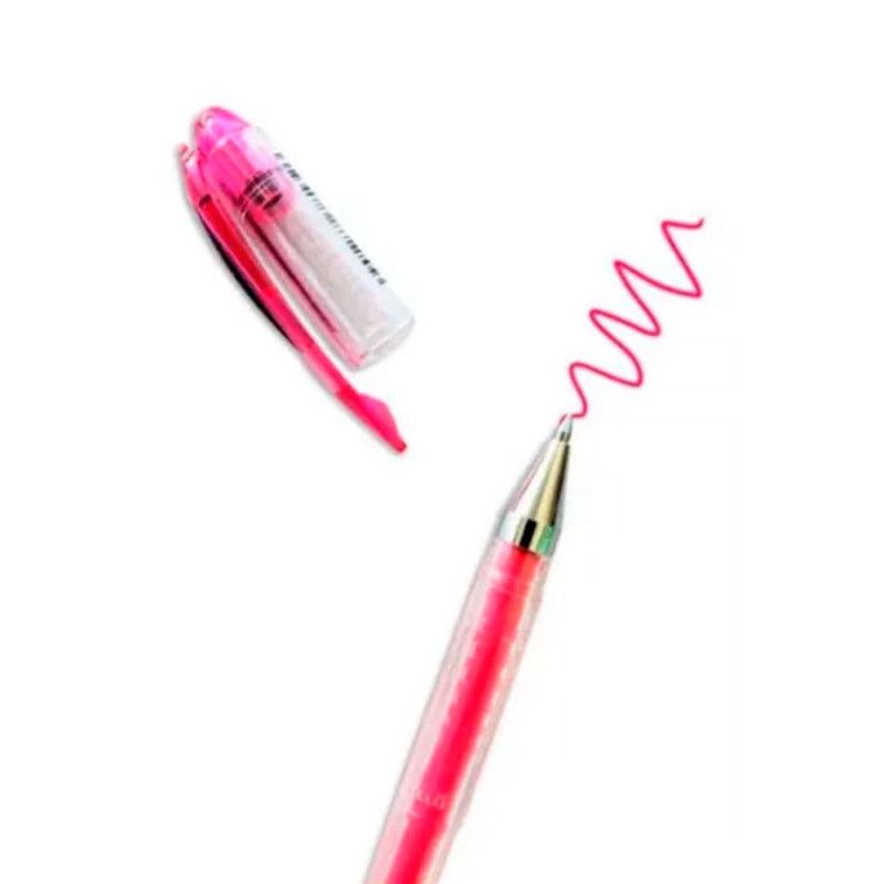 CAN GEL 0.7 SIGNO PINK UM-120 UNI-BALL - REF. 17.2600 - CAIXA COM 12 UNIDADES