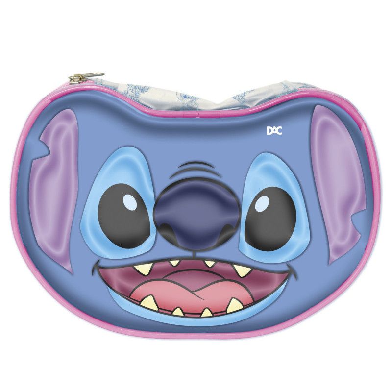 ESTOJO GRANDE ROSTINHOS STITCH DA - REF. 4513 - PACOTE COM 4 UNIDADES