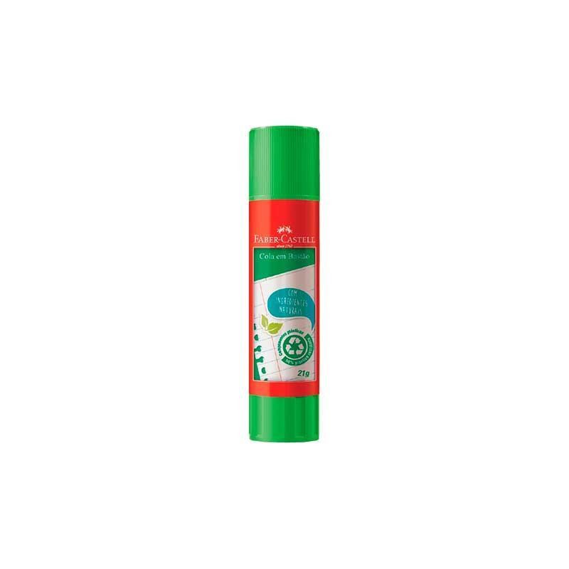 COLA BASTAO 21G NATURAL FABER-CASTELL - REF. OF/8121NAT - CAIXA COM 10 UNIDADES