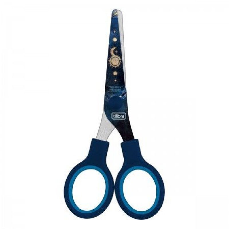 TESOURA ESCOLAR 13CM MAGIC  TILIBRA - REF. 345121 - 1 UNIDADE