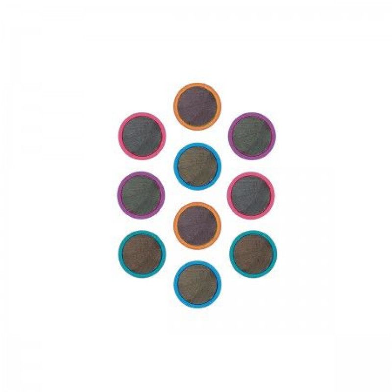 IMA COLORIDO 20MM COM 10 PECAS REDONDO TILIBRA - REF. 353868 - CAIXA COM 12 UNIDADES
