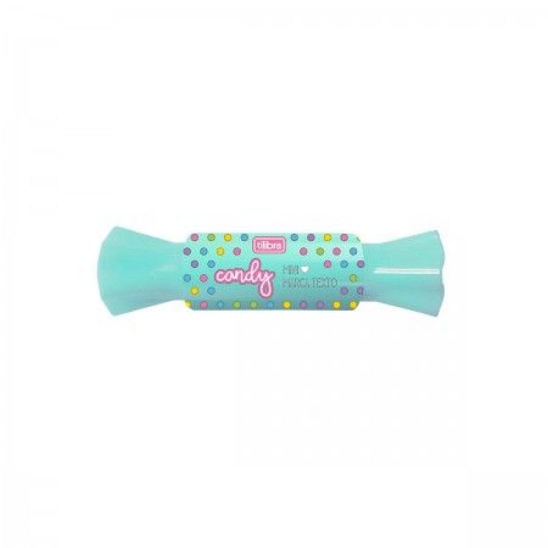PINCEL MARCA TEXTO MINI CANDY COM 6 CORES TILIBRA - REF. 352896 - PACOTE COM 12 UNIDADES