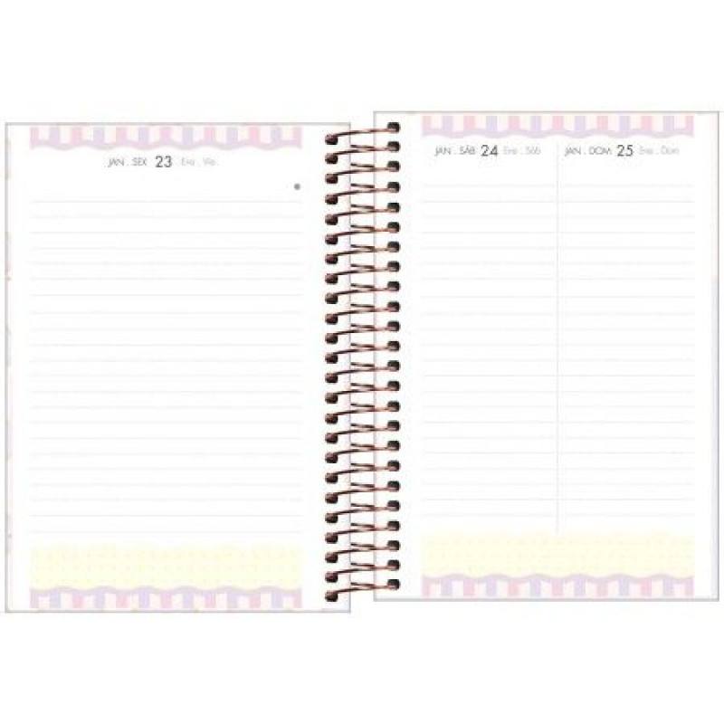 AGENDA ESPIRAL SOHO M5 TILIBRA 2026 - REF. 354601 - PACOTE COM 5 UNIDADES