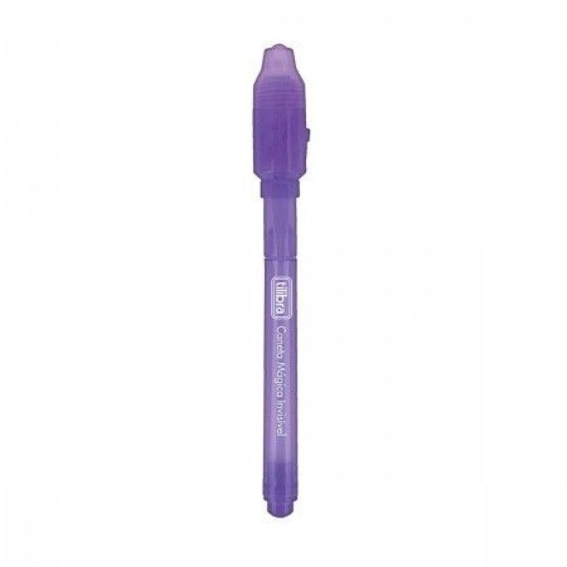 CANETA MAGICA INVISIVEL COM LUZ TILIBRA - REF. 353027 - CAIXA COM 12 UNIDADES
