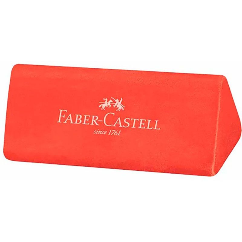 BORRACHA TRIANGULAR JUMBO FABER-CASTELL - REF. TRIANGULAR - POTE COM 24 UNIDADES