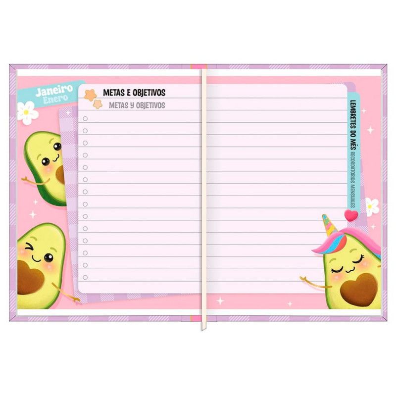 AGENDA COST.MINI ABACUTE M1 TILIBRA - 356484 UN COM 1 UN