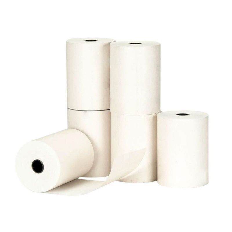 BOBINA 80MM X 30m TERMICA BRANCA COM TUBETE THERMOFLEX - REF. 104419 - CAIXA COM 30 UNIDADES