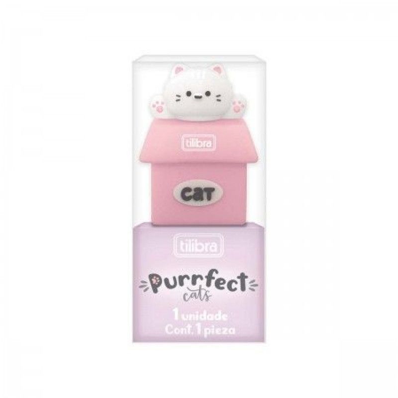 APONTADOR PURRFECT CATS TILIBRA - REF. 353655 - CAIXA COM 12 UNIDADES